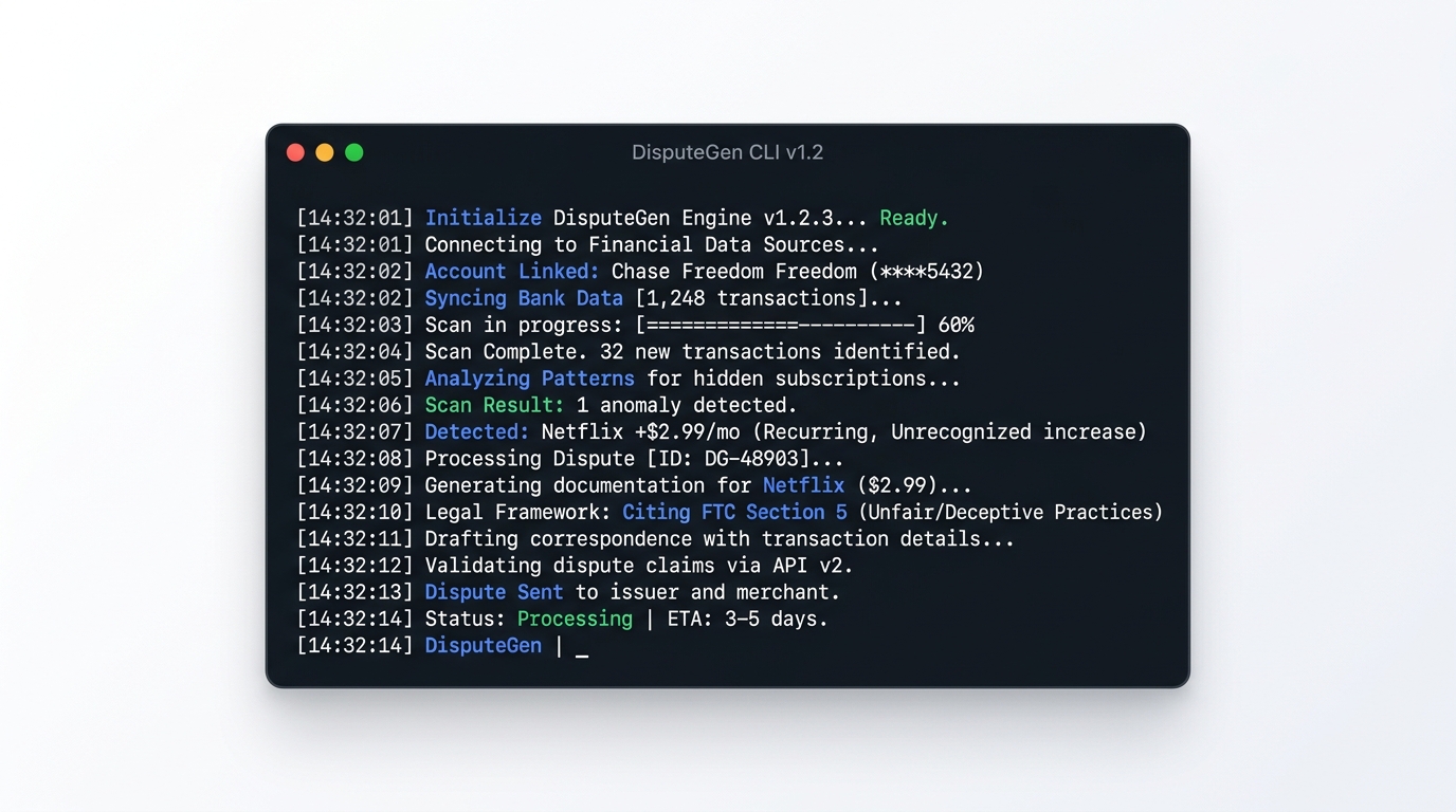 BillBound AI Monitoring Terminal
